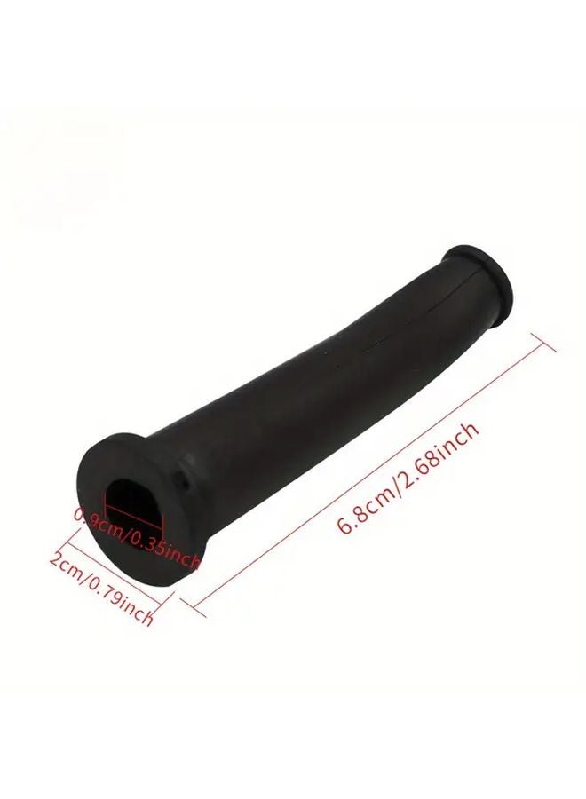 16pcs Black High Temperature Resistant Rubber Hose Protector For Power Tool Drill Cable - Image 3